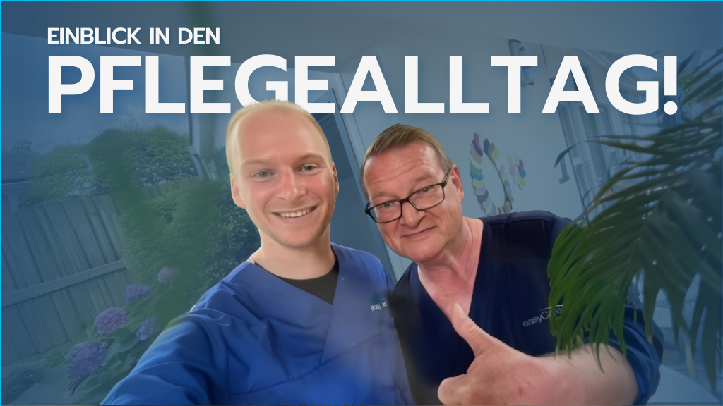 Daniel, Disponent bei easyCare, erlebt einen Tag im Pflegeeinsatz und teilt seine Eindrücke aus dem Arbeitsalltag.