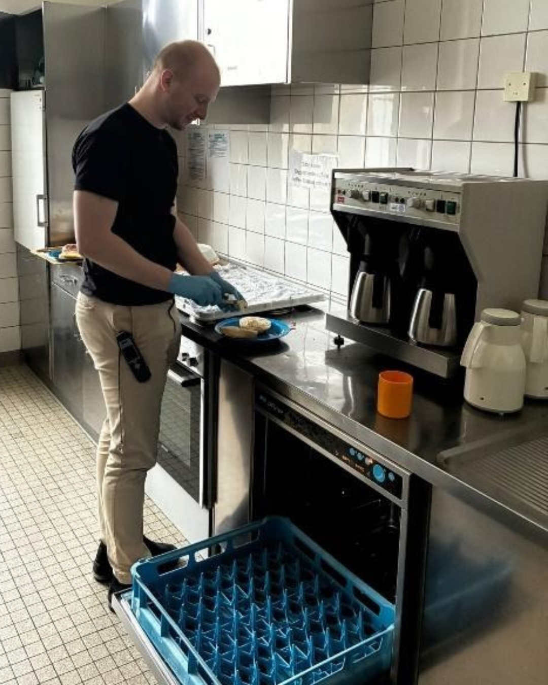 Daniel J&auml;ger im Sp&auml;tdienst ZfP Calw &ndash; Psychiatrische Pflege Klinikum Nordschwarzwald easyCare