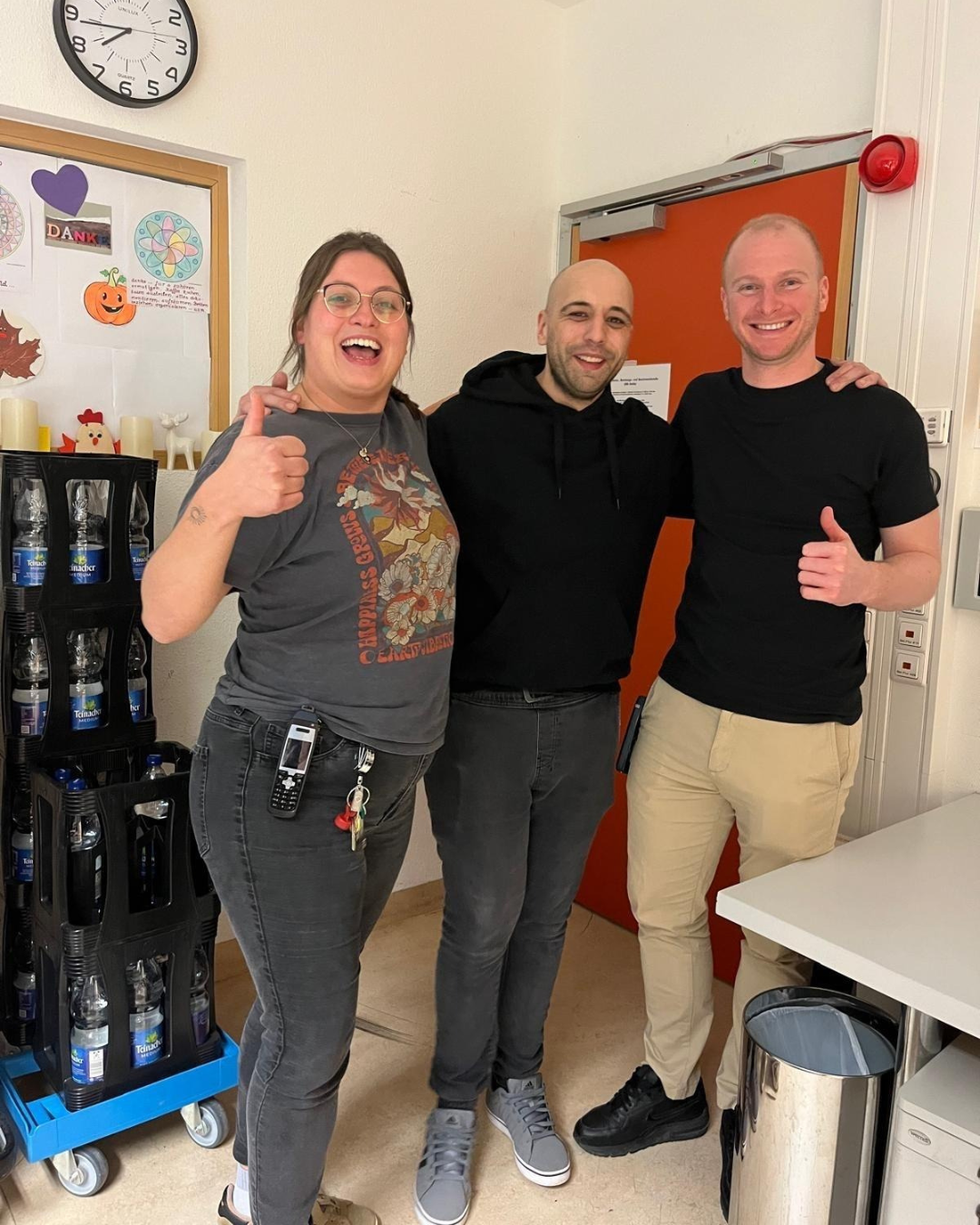 Sabrina, Boris und Daniel im ZfP Calw Klinikum Nordschwarzwald